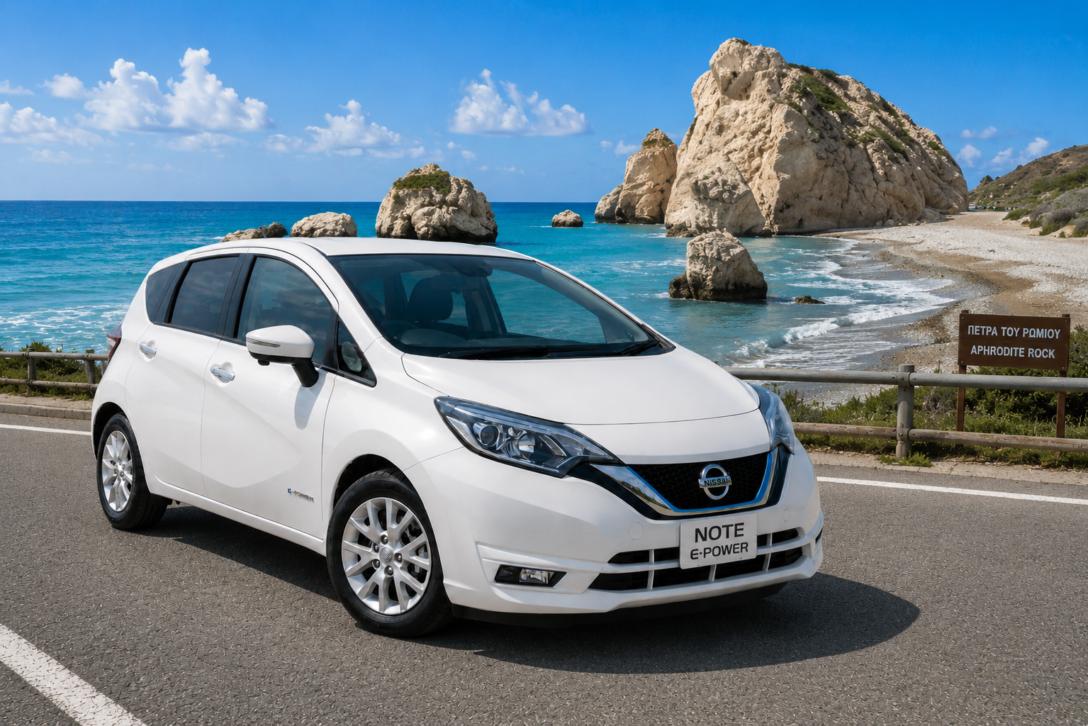 Nissan Note e-Power for Hire in Paphos